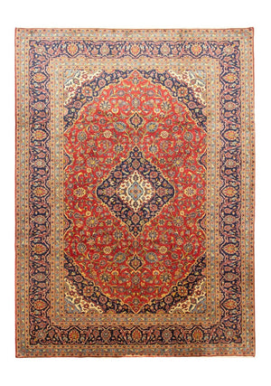 Perzisch tapijt - Keshan - 345 x 251 cm - rood