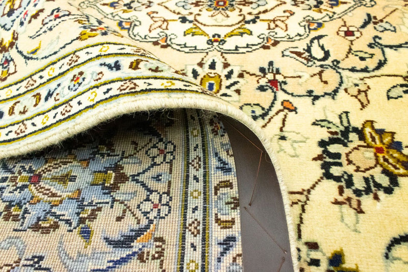 Perzisch tapijt - Keshan - 300 x 197 cm - beige