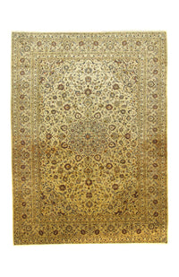 Perzisch tapijt - Keshan - 350 x 254 cm - beige