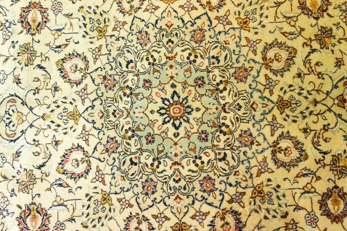 Perzisch tapijt - Keshan - 350 x 254 cm - beige