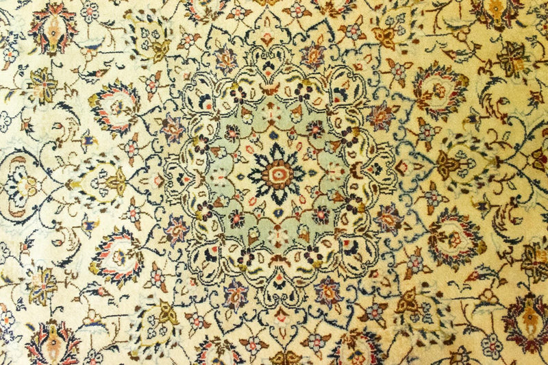 Perzisch tapijt - Keshan - 350 x 254 cm - beige