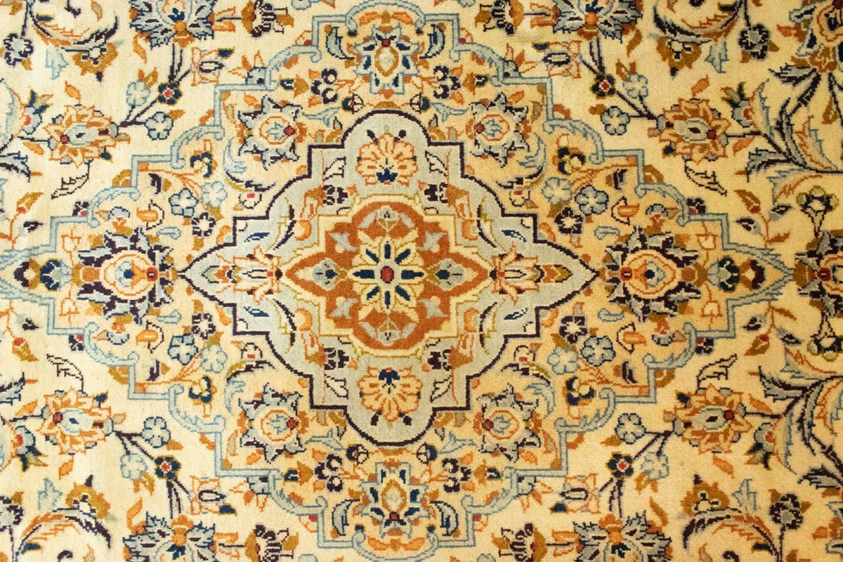 Perzisch tapijt - Keshan - 369 x 246 cm - beige