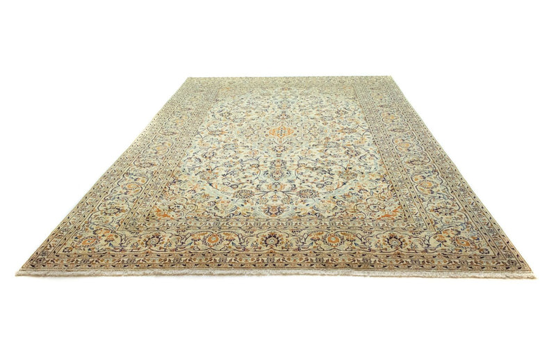 Perzisch tapijt - Keshan - 369 x 246 cm - beige