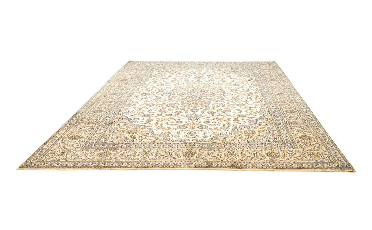 Perzisch tapijt - Keshan - 396 x 293 cm - beige