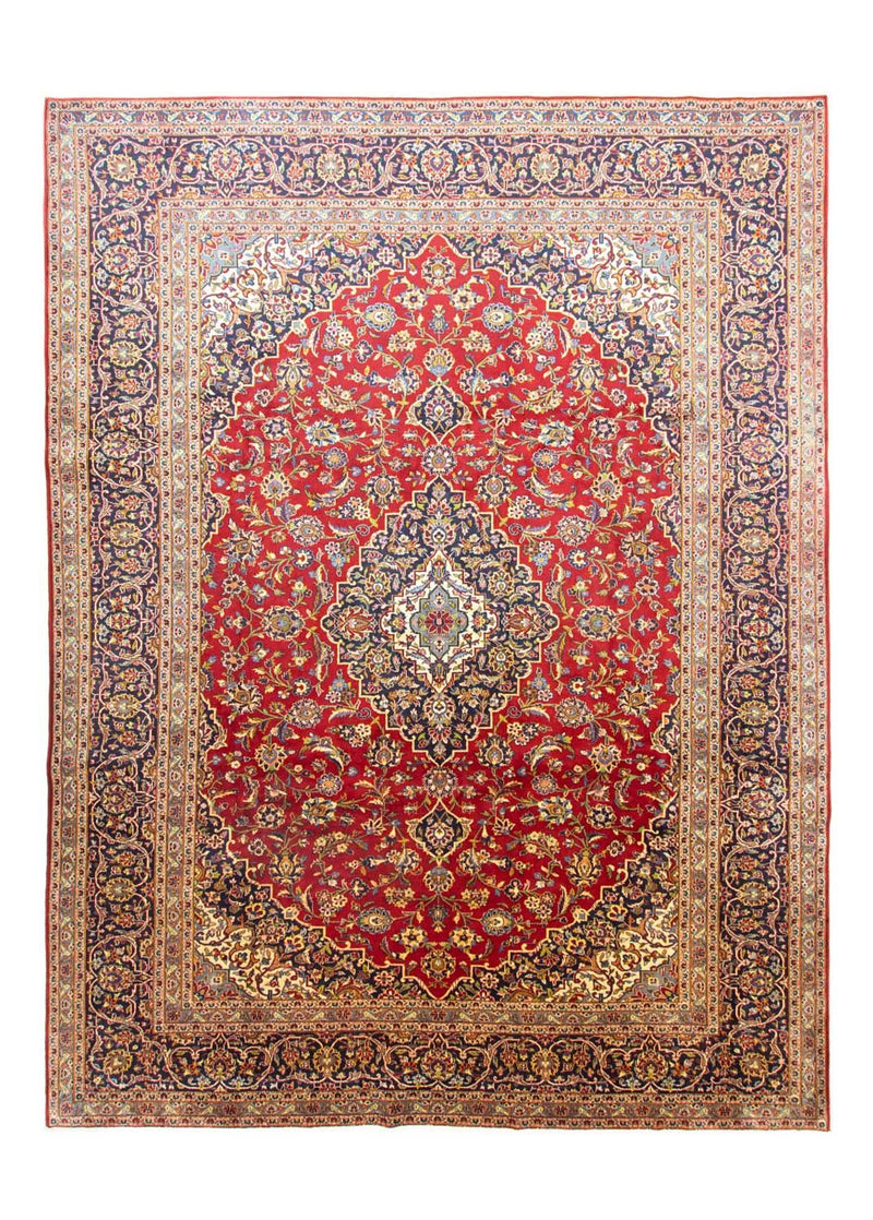 Perzisch tapijt - Keshan - 390 x 297 cm - rood