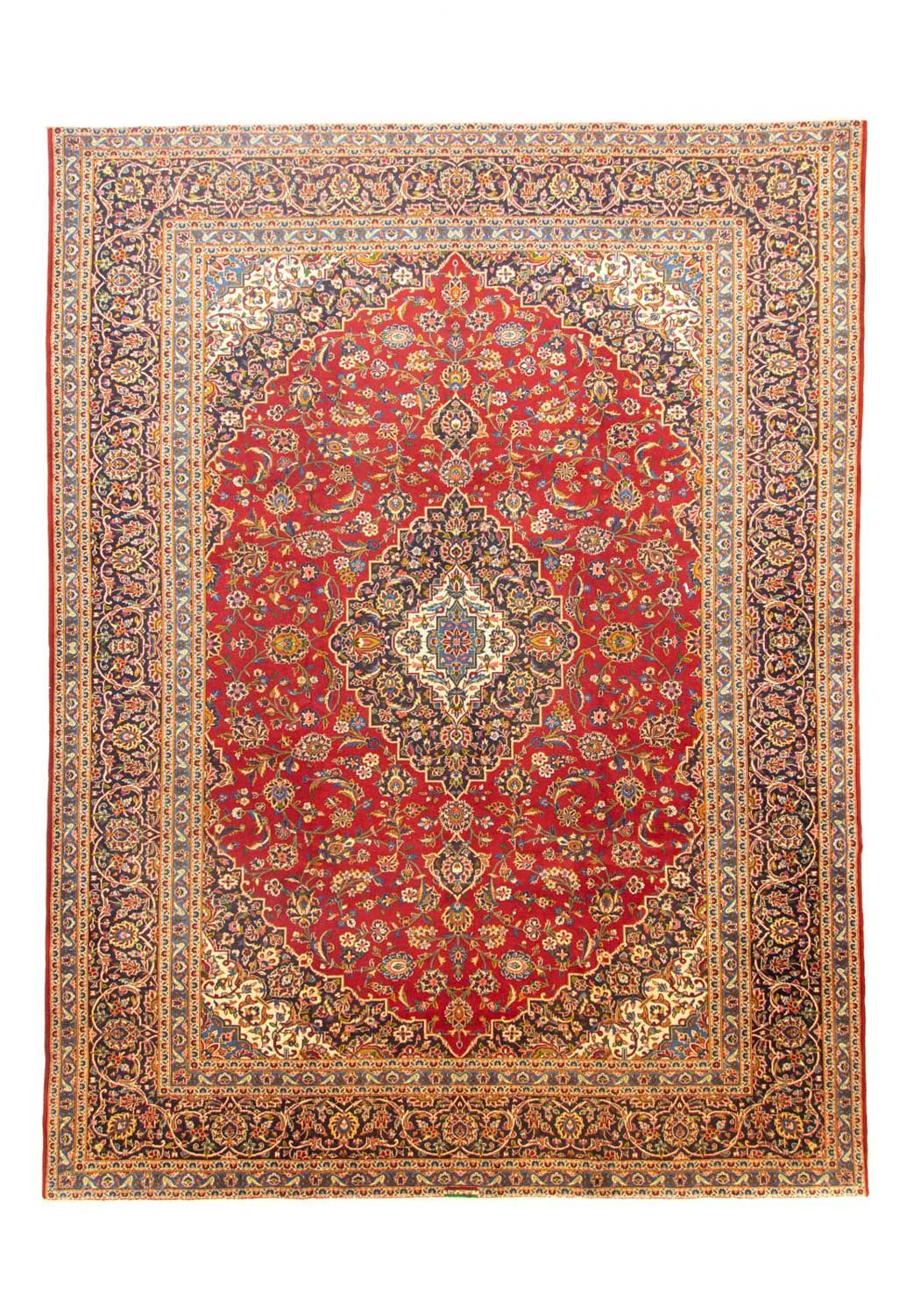 Perzisch tapijt - Keshan - 391 x 294 cm - rood