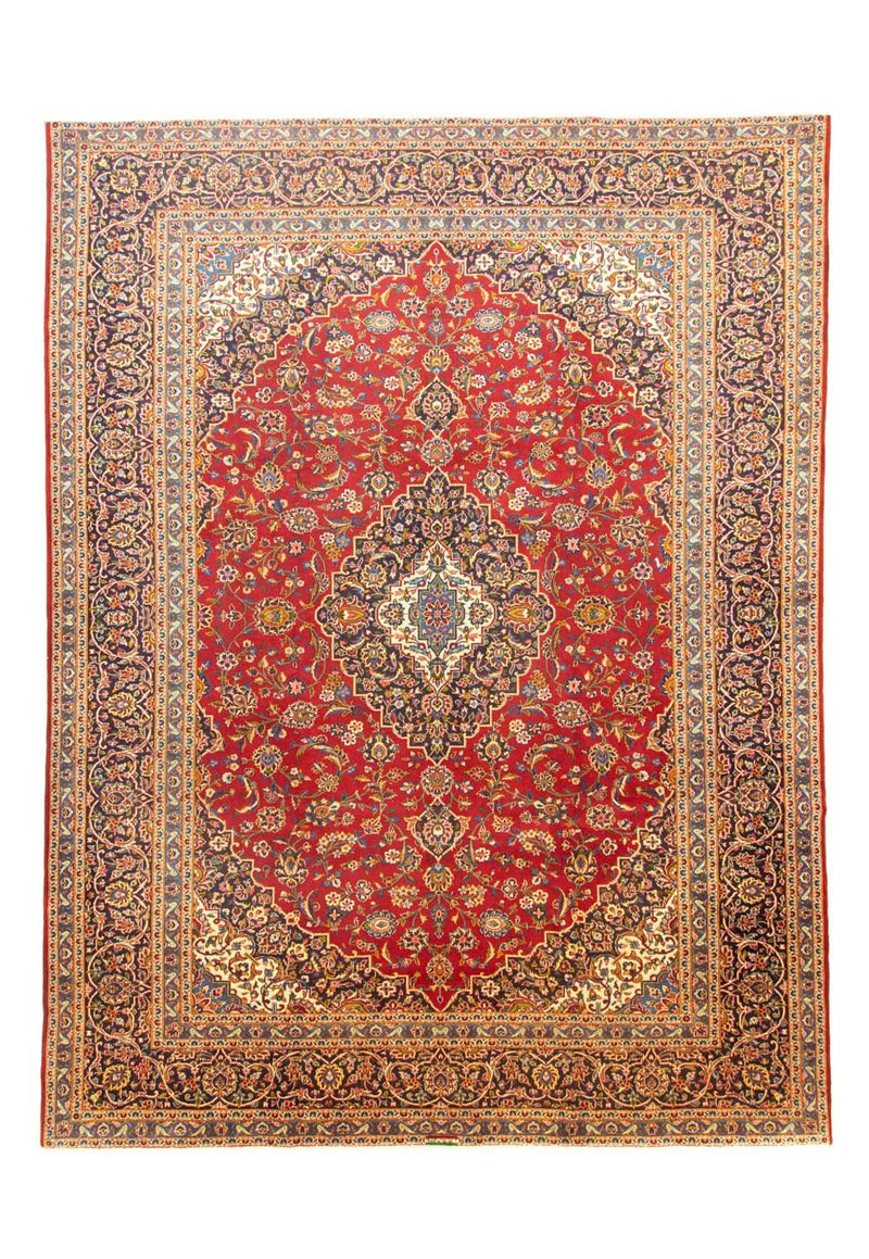 Perzisch tapijt - Keshan - 391 x 294 cm - rood