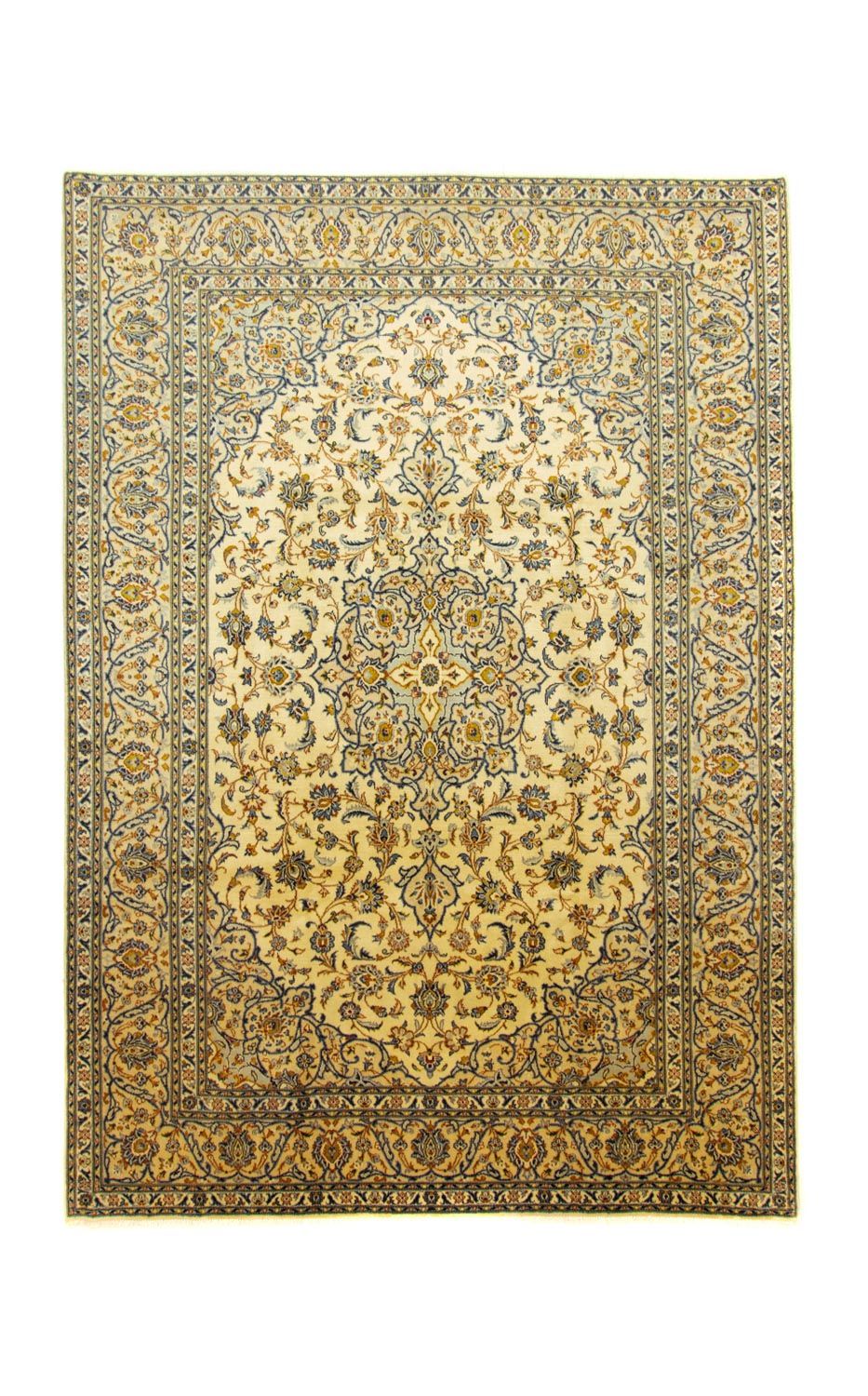 Perzisch tapijt - Keshan - 347 x 250 cm - beige