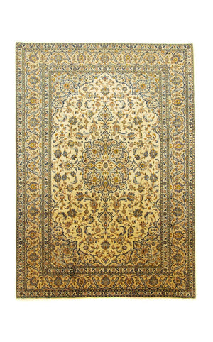 Perzisch tapijt - Keshan - 347 x 250 cm - beige