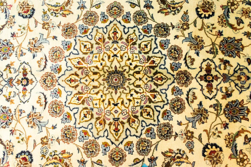 Perzisch tapijt - Keshan - 295 x 195 cm - beige