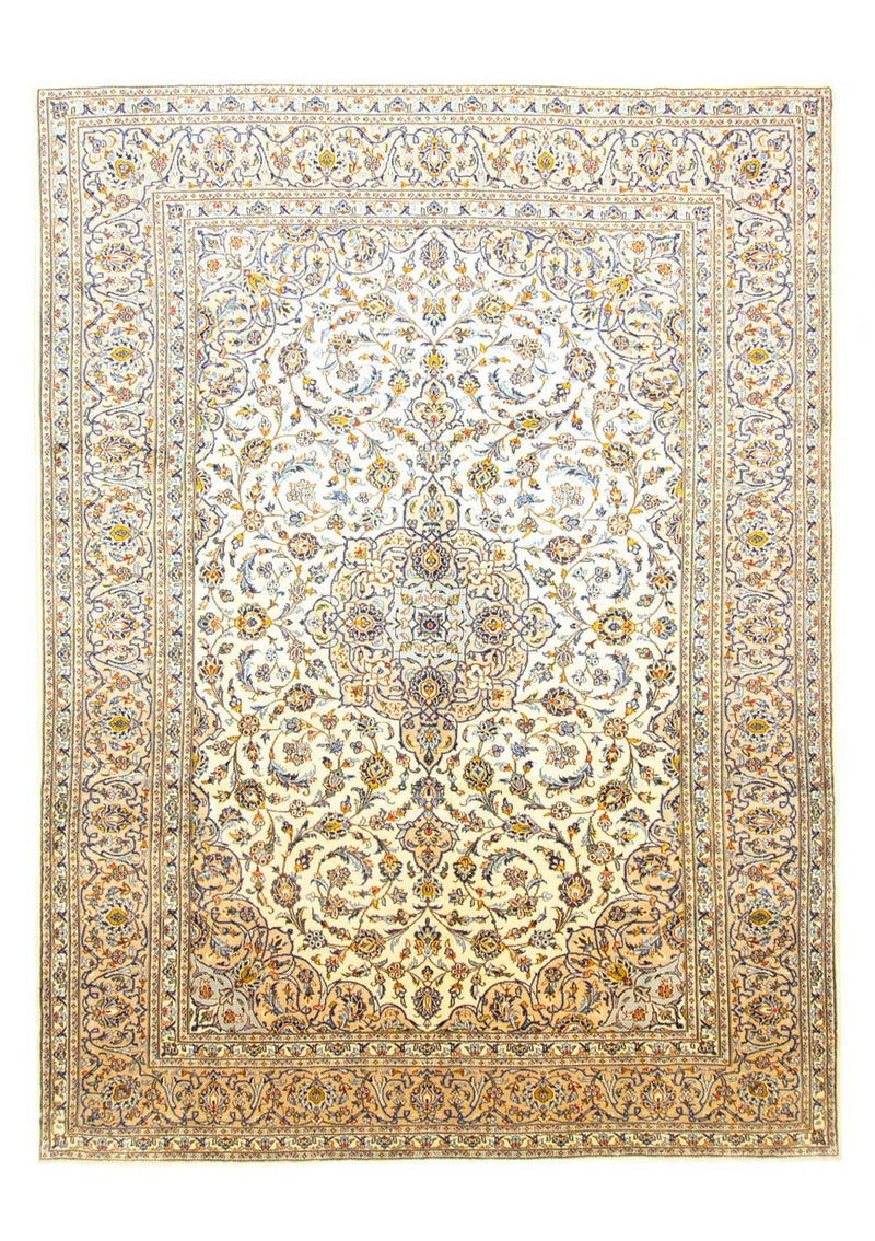 Perzisch tapijt - Keshan - 388 x 288 cm - beige