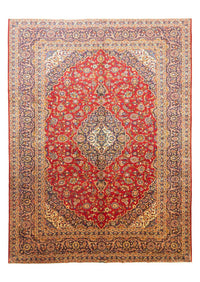 Perzisch tapijt - Keshan - 400 x 295 cm - rood