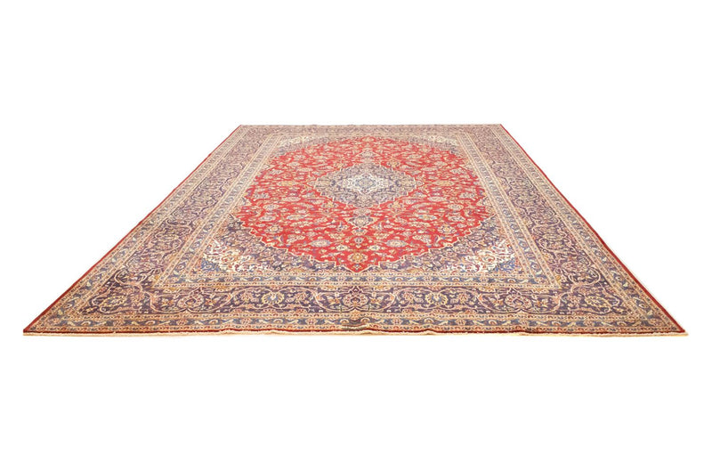 Perzisch tapijt - Keshan - 400 x 295 cm - rood