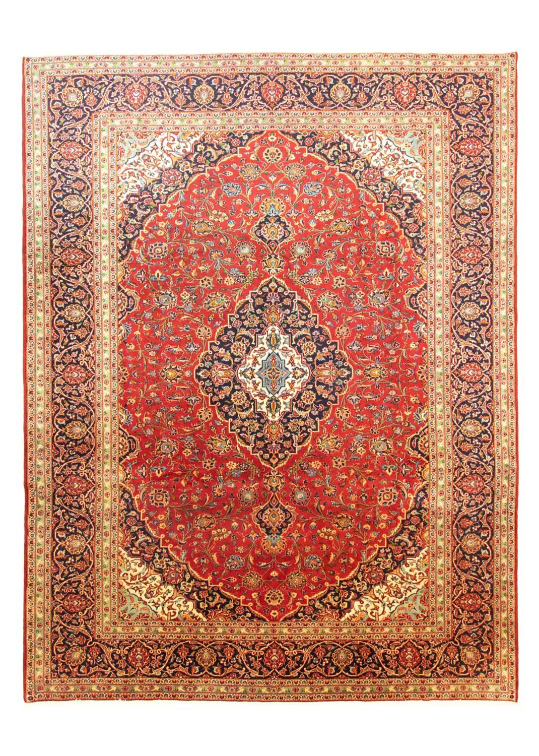 Perzisch tapijt - Keshan - 398 x 298 cm - rood