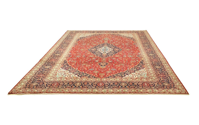 Perzisch tapijt - Keshan - 398 x 298 cm - rood