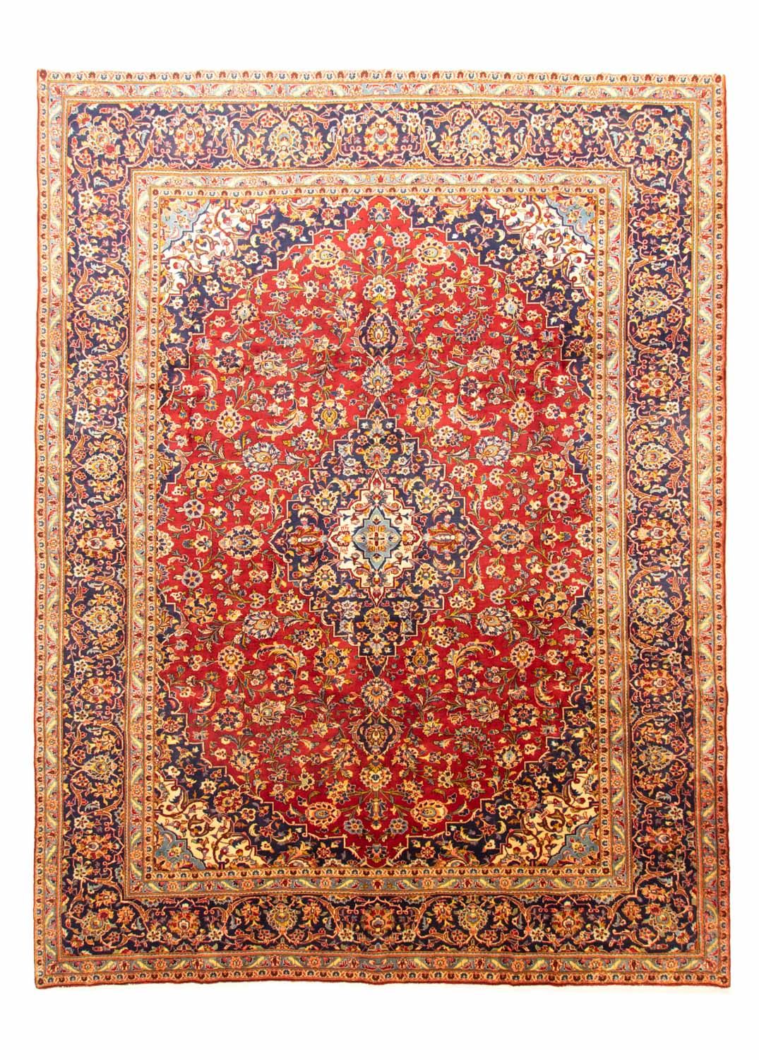 Perzisch tapijt - Keshan - 402 x 297 cm - rood
