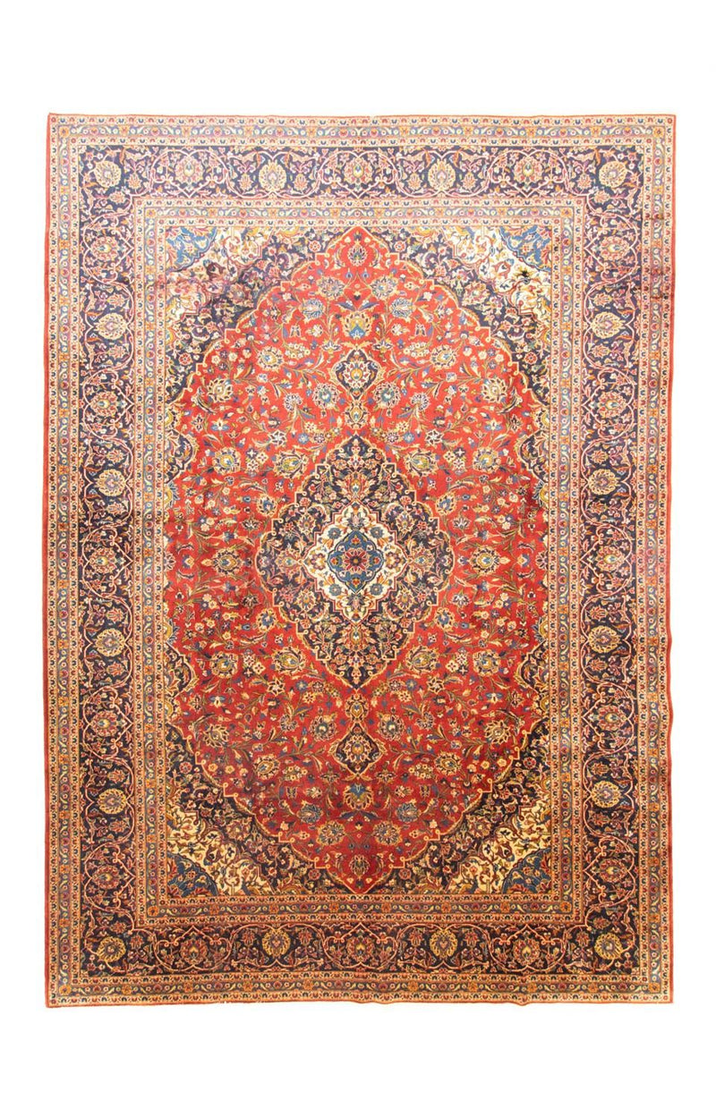 Perzisch tapijt - Keshan - 410 x 310 cm - rood