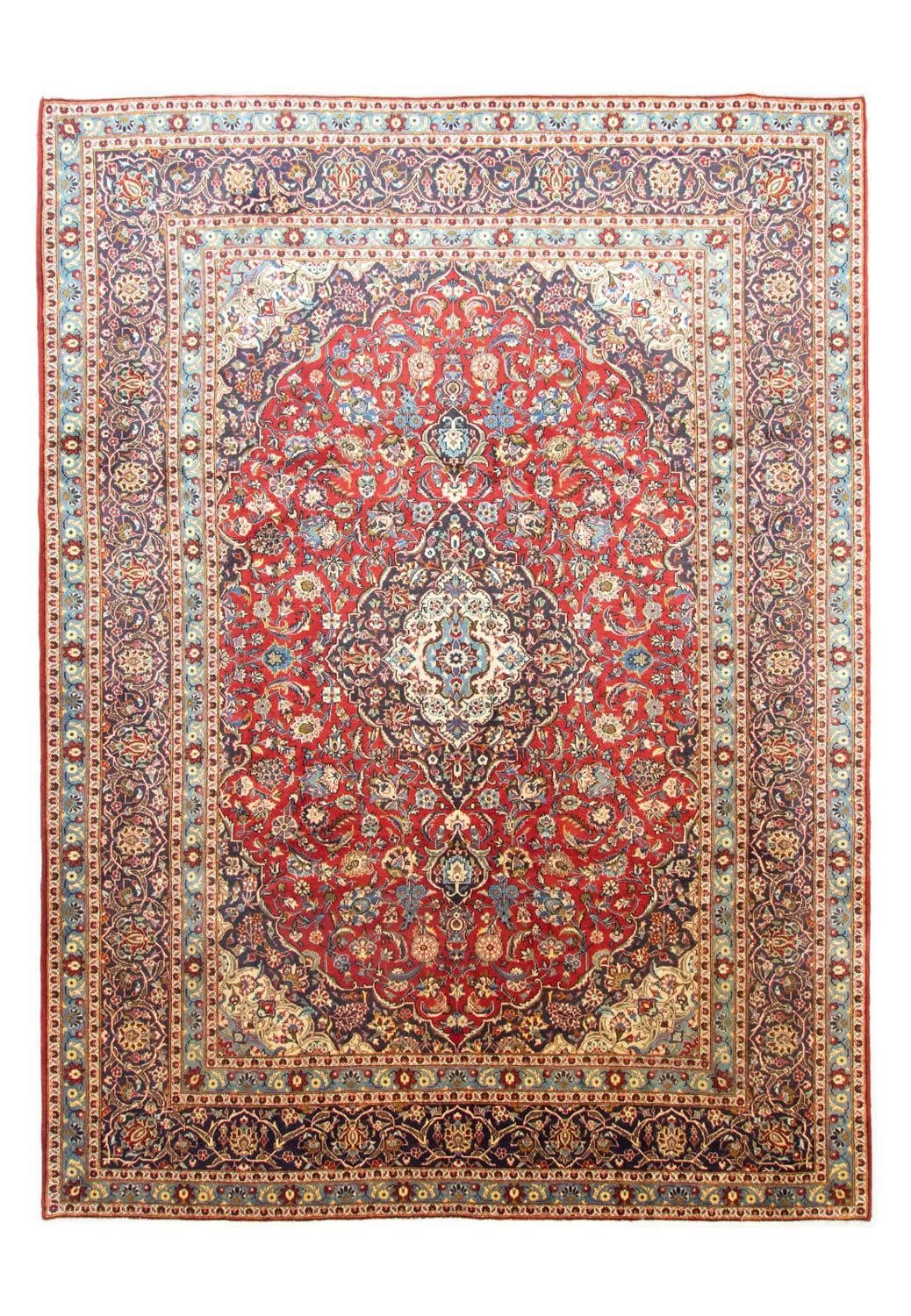 Perzisch tapijt - Keshan - 384 x 280 cm - rood