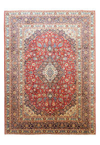 Perzisch tapijt - Keshan - 384 x 280 cm - rood