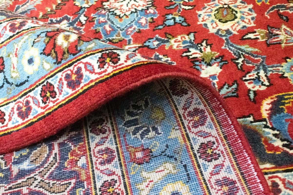 Perzisch tapijt - Keshan - 384 x 280 cm - rood
