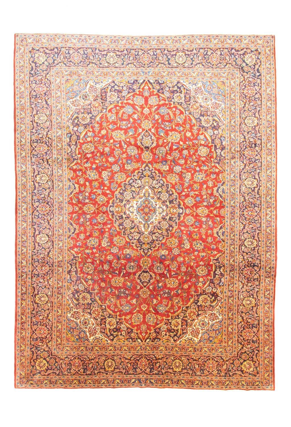Perzisch tapijt - Keshan - 406 x 307 cm - oranje