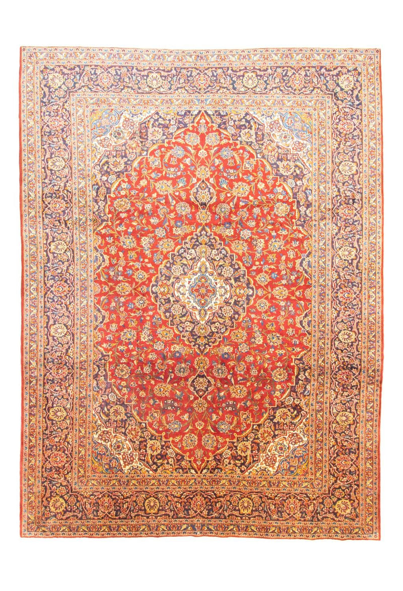 Perzisch tapijt - Keshan - 406 x 307 cm - oranje