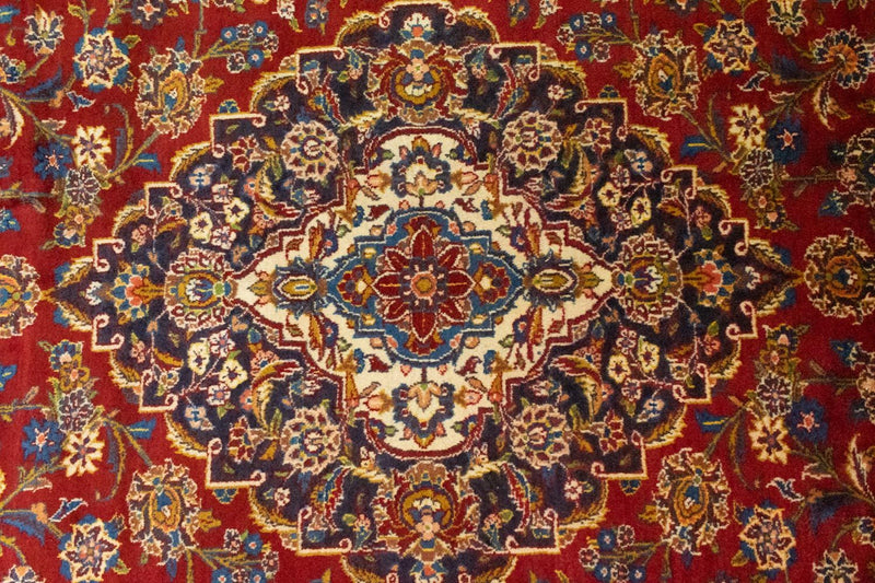 Perzisch tapijt - Keshan - 406 x 307 cm - oranje