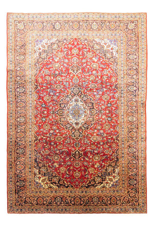 Perzisch tapijt - Keshan - 420 x 291 cm - rood