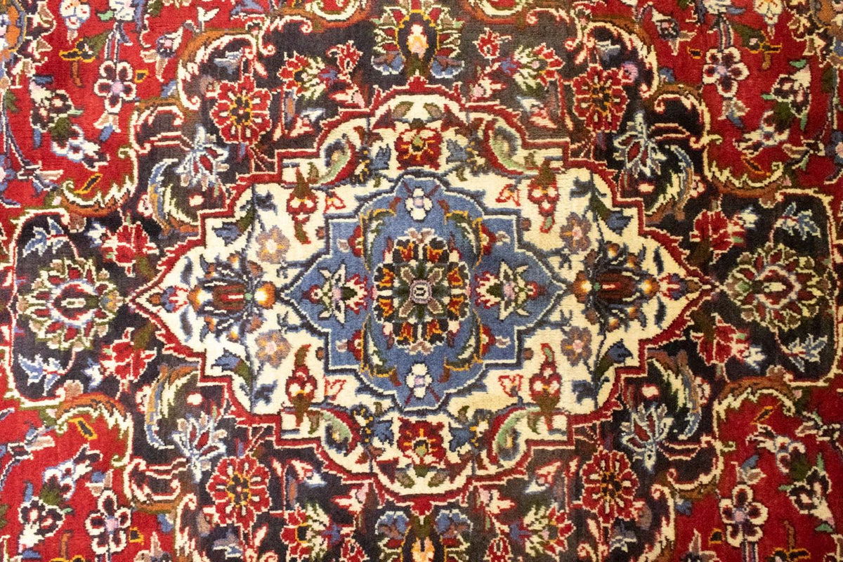 Perzisch tapijt - Keshan - 420 x 291 cm - rood