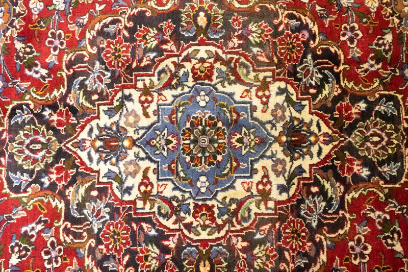 Perzisch tapijt - Keshan - 420 x 291 cm - rood