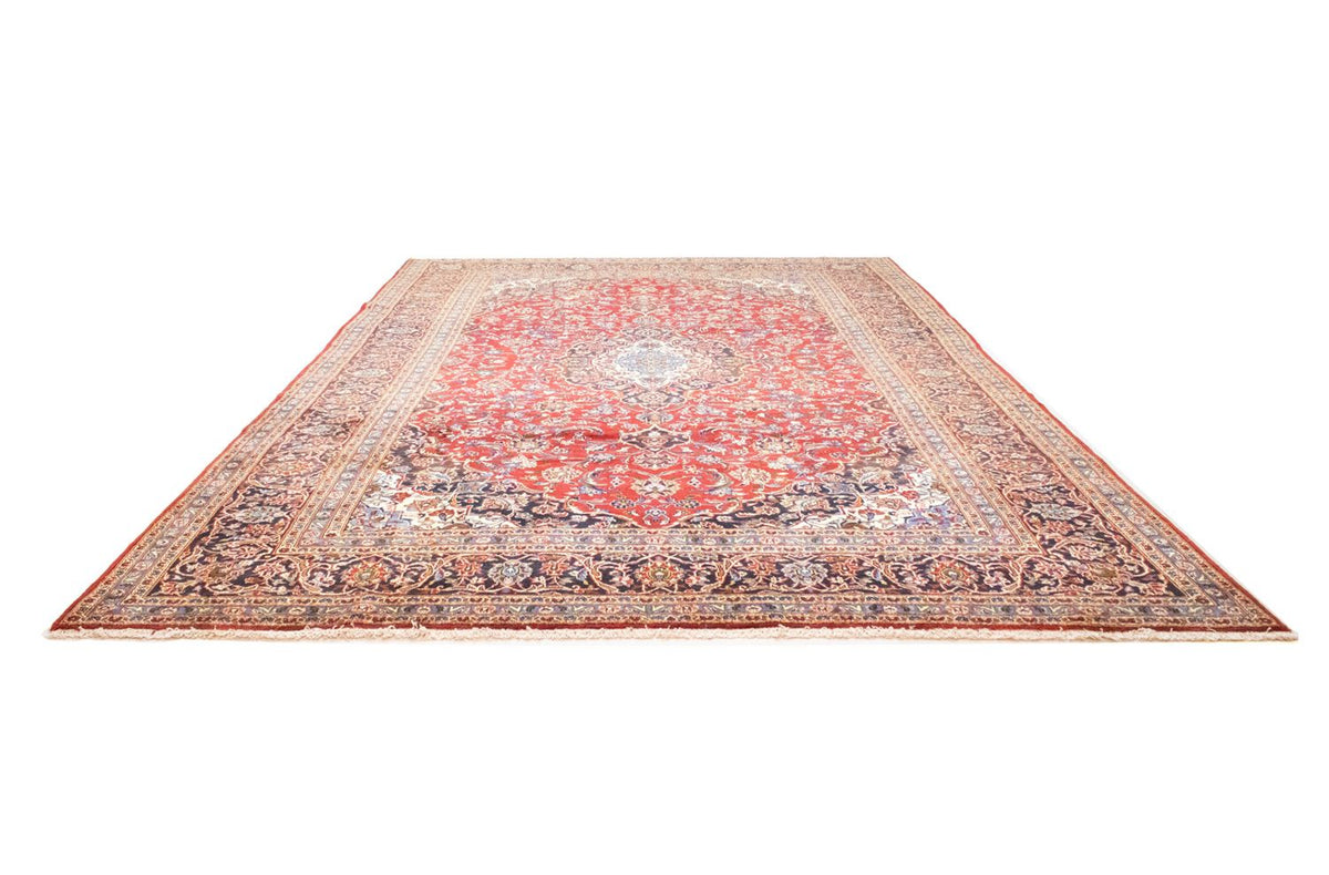 Perzisch tapijt - Keshan - 420 x 291 cm - rood