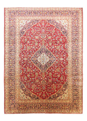 Perzisch tapijt - Keshan - 412 x 300 cm - rood