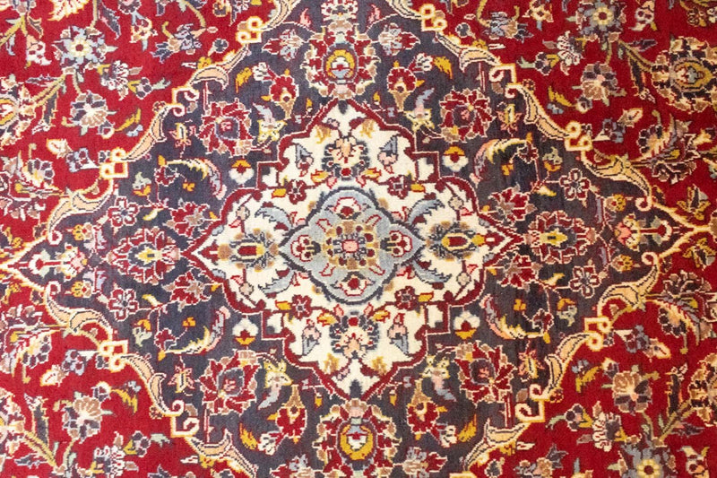 Perzisch tapijt - Keshan - 412 x 300 cm - rood