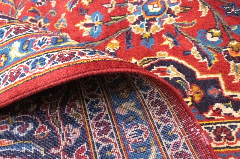 Perzisch tapijt - Keshan - 417 x 304 cm - roest