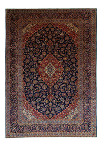 Perzisch tapijt - Keshan - 419 x 298 cm - blauw