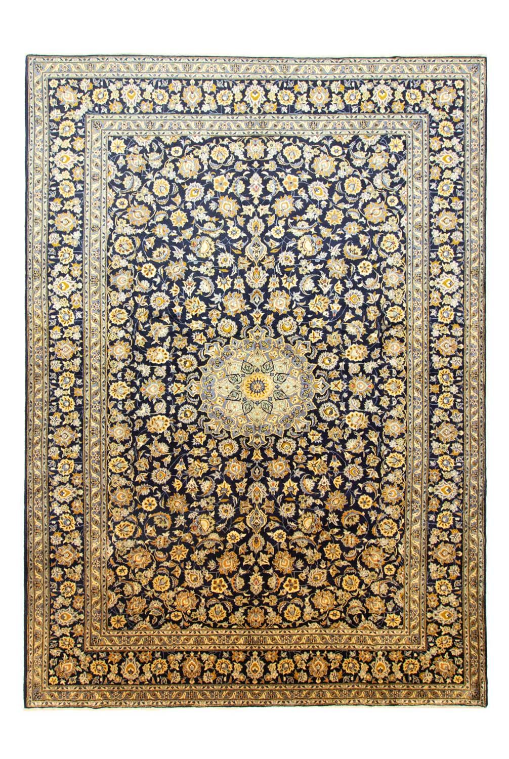 Perzisch tapijt - Keshan - 431 x 308 cm - blauw