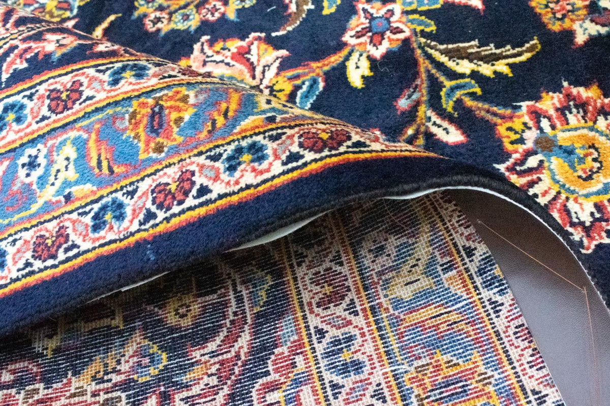 Perzisch tapijt - Keshan - 396 x 287 cm - blauw