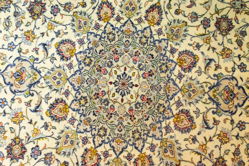 Perzisch tapijt - Keshan - 333 x 245 cm - beige