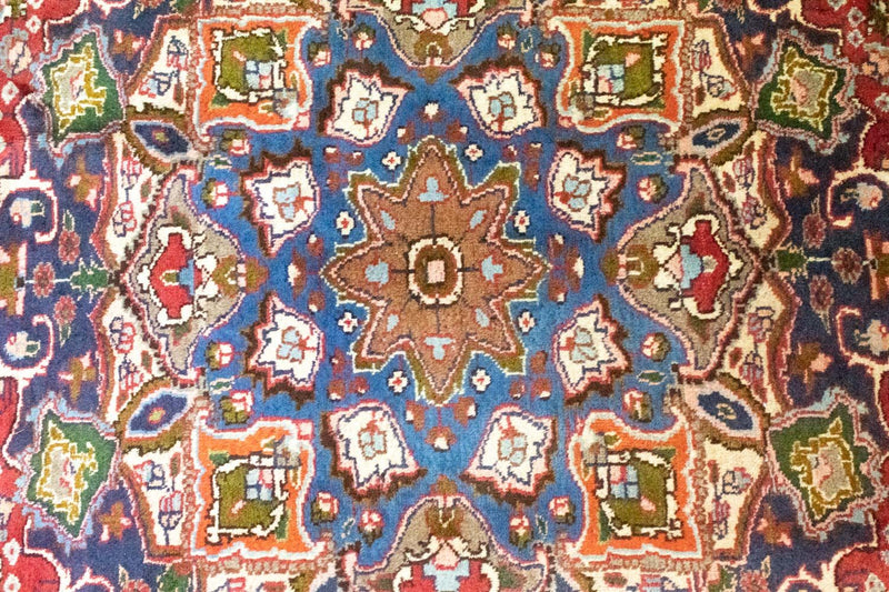 Perzisch tapijt - Klassiek - 378 x 300 cm - rood