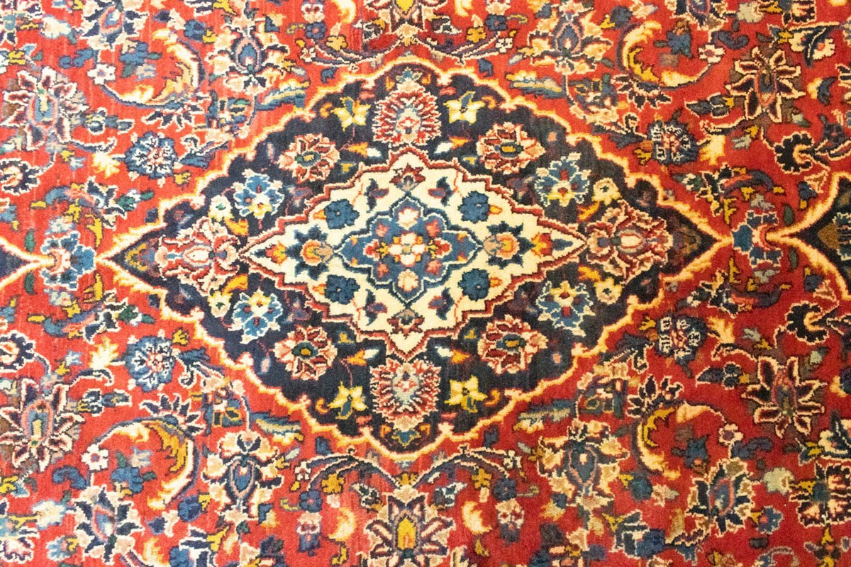 Perzisch tapijt - Keshan - 284 x 198 cm - oranje