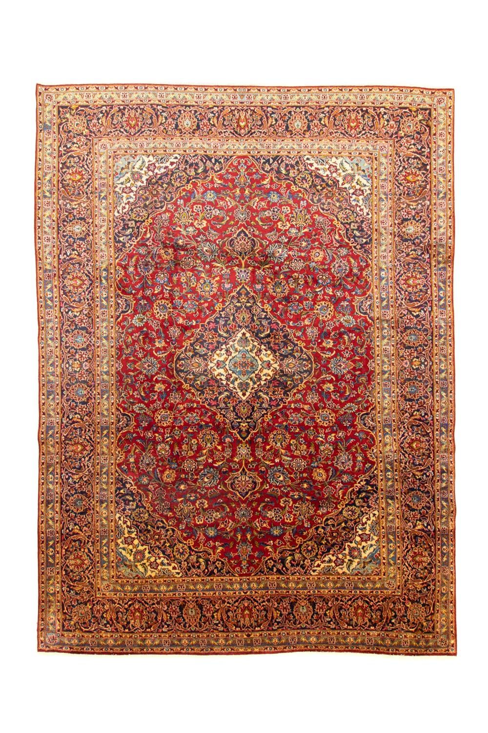 Perzisch tapijt - Keshan - 401 x 294 cm - rood
