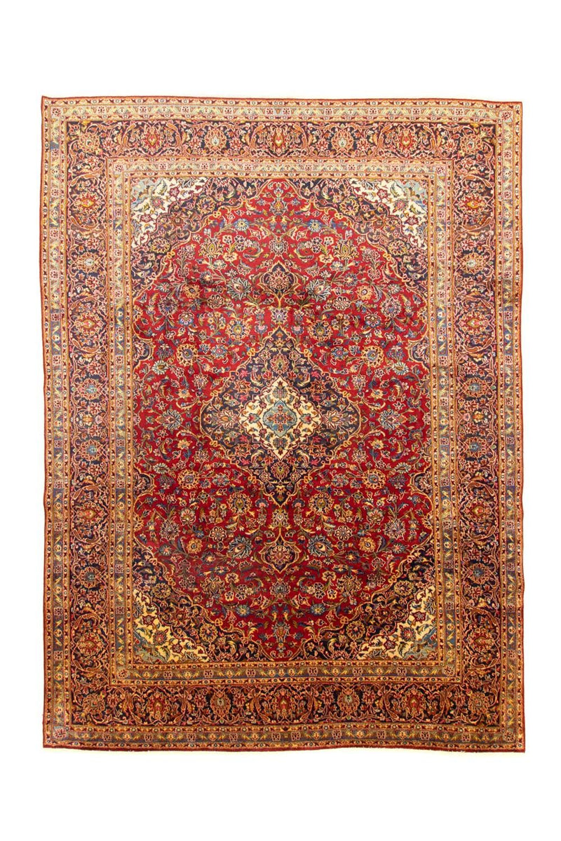 Perzisch tapijt - Keshan - 401 x 294 cm - rood