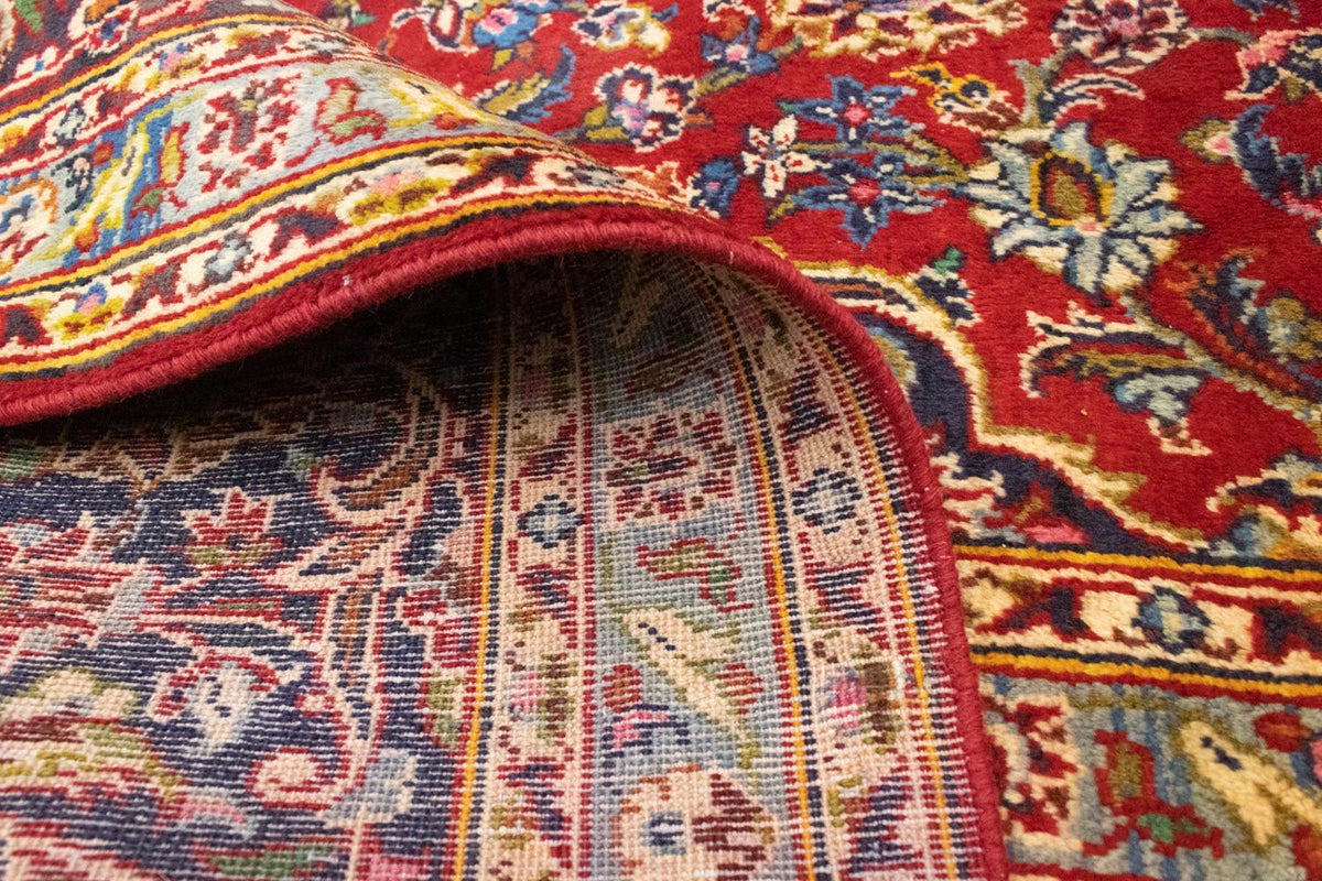 Perzisch tapijt - Keshan - 401 x 294 cm - rood