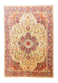 Perzisch tapijt - Klassiek - 296 x 194 cm - beige