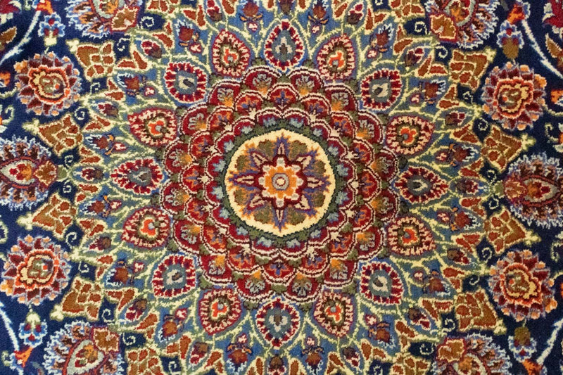 Perzisch tapijt - Klassiek - 395 x 295 cm - blauw