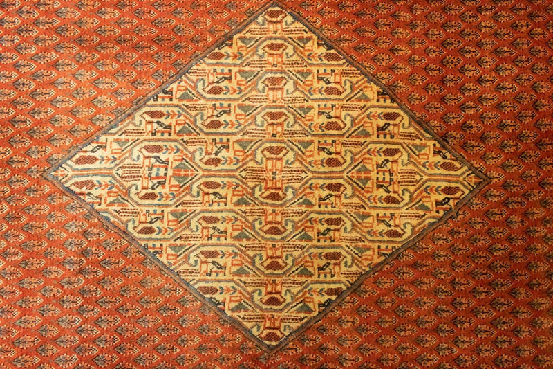 Perzisch tapijt - Mir - 300 x 206 cm - oranje
