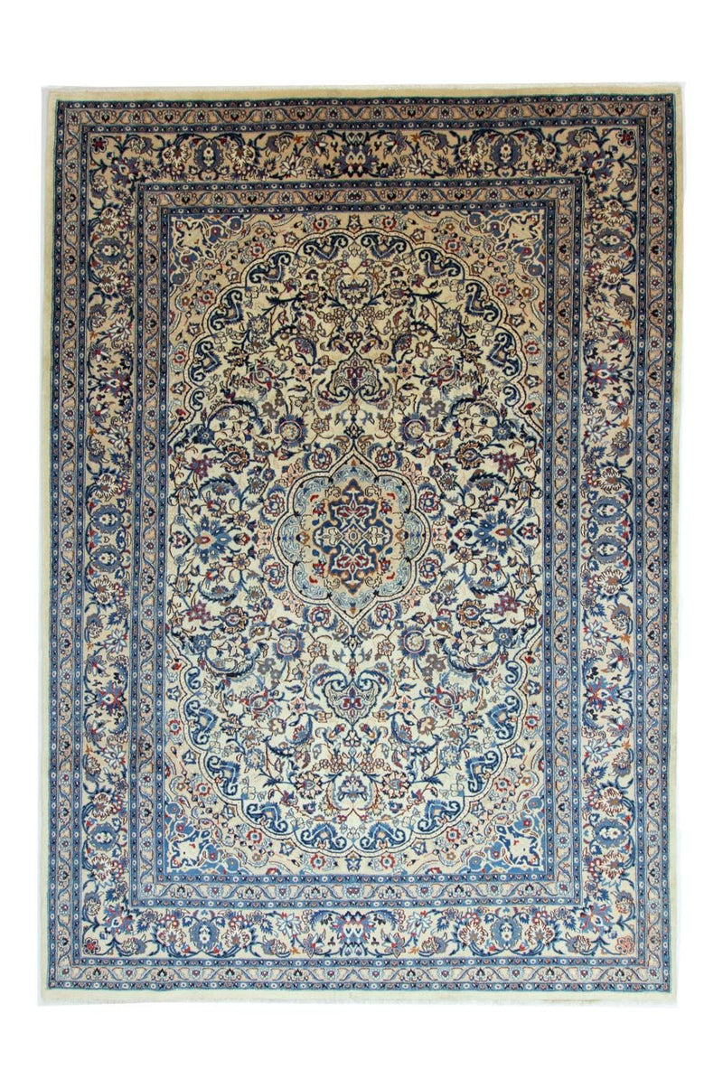 Perzisch tapijt - Nain - Koninklijk - 344 x 244 cm - beige