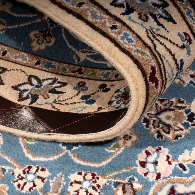 Perzisch tapijt - Nain - Koninklijk - 148 x 98 cm - donkerblauw