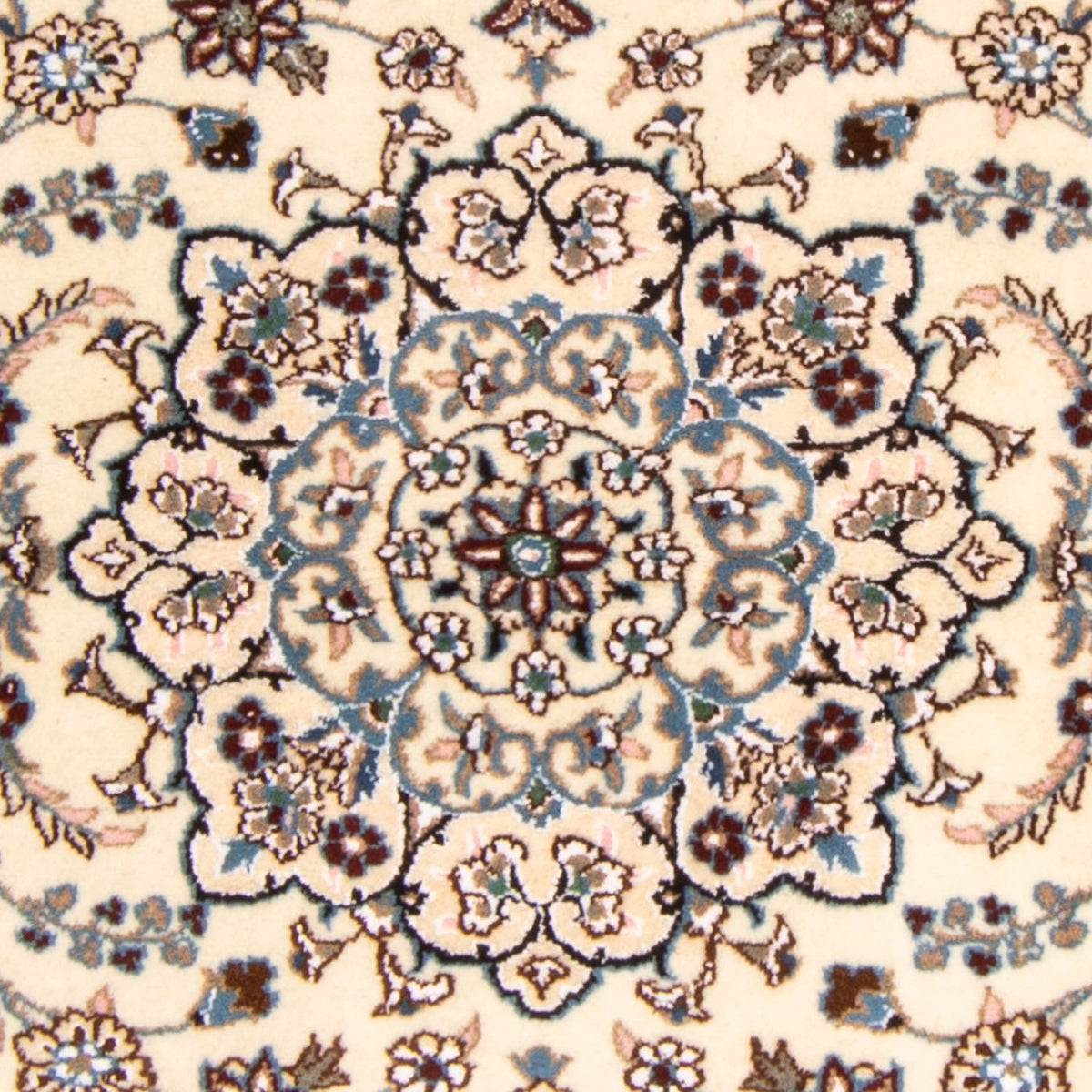 Perzisch tapijt - Nain - Koninklijk - 148 x 96 cm - beige