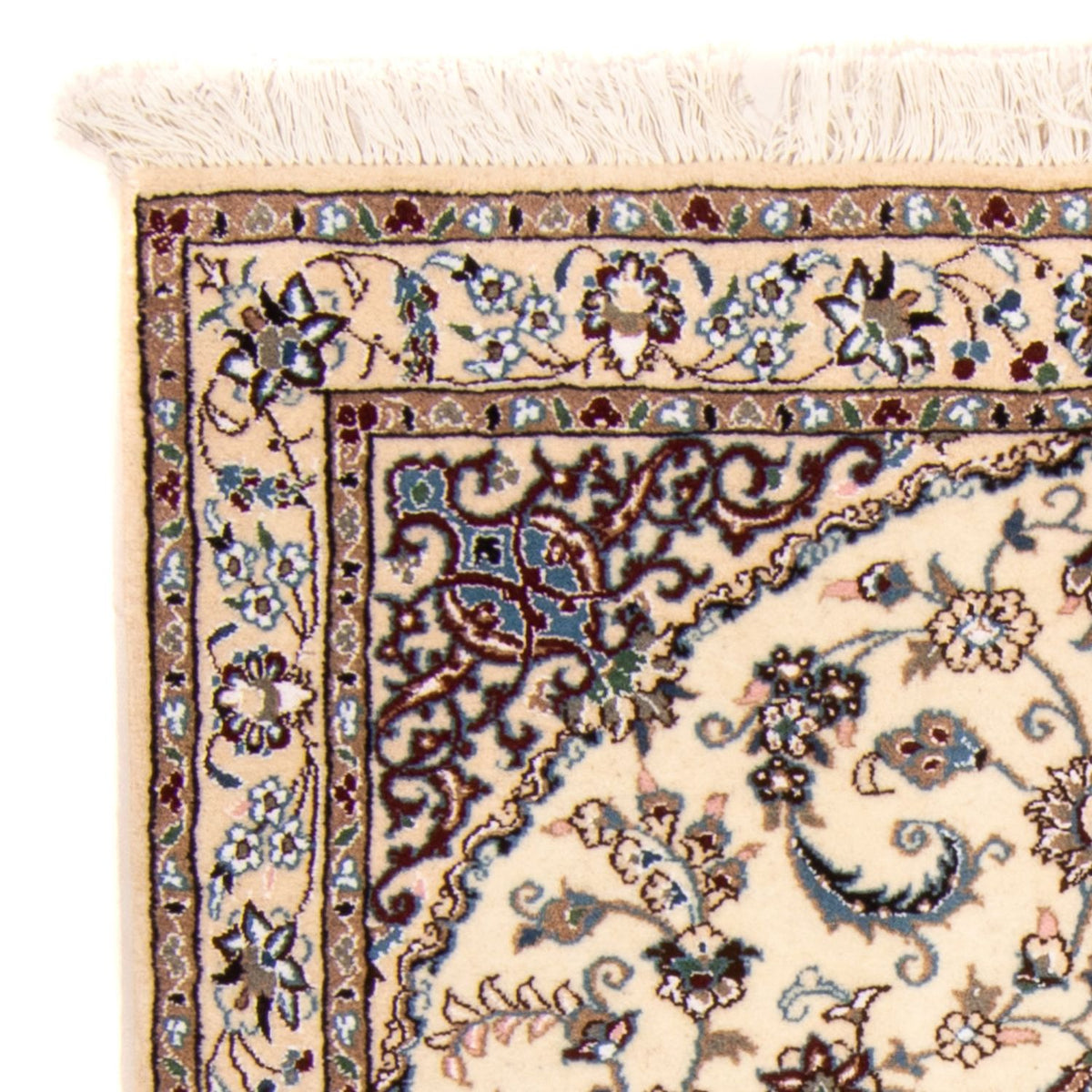 Perzisch tapijt - Nain - Koninklijk - 148 x 96 cm - beige